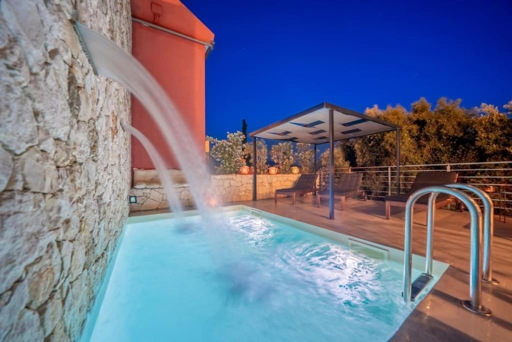 Villa Elisabeth Sea View Private Pool Fiskardo Kefalonia Katsaráta Extérieur photo