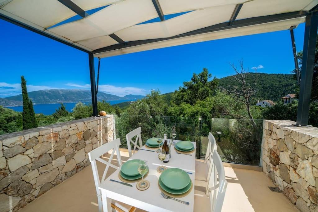 Villa Elisabeth Sea View Private Pool Fiskardo Kefalonia Katsaráta Extérieur photo
