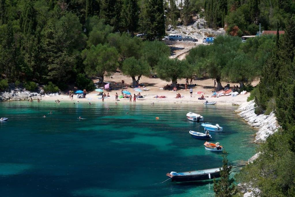 Villa Elisabeth Sea View Private Pool Fiskardo Kefalonia Katsaráta Extérieur photo