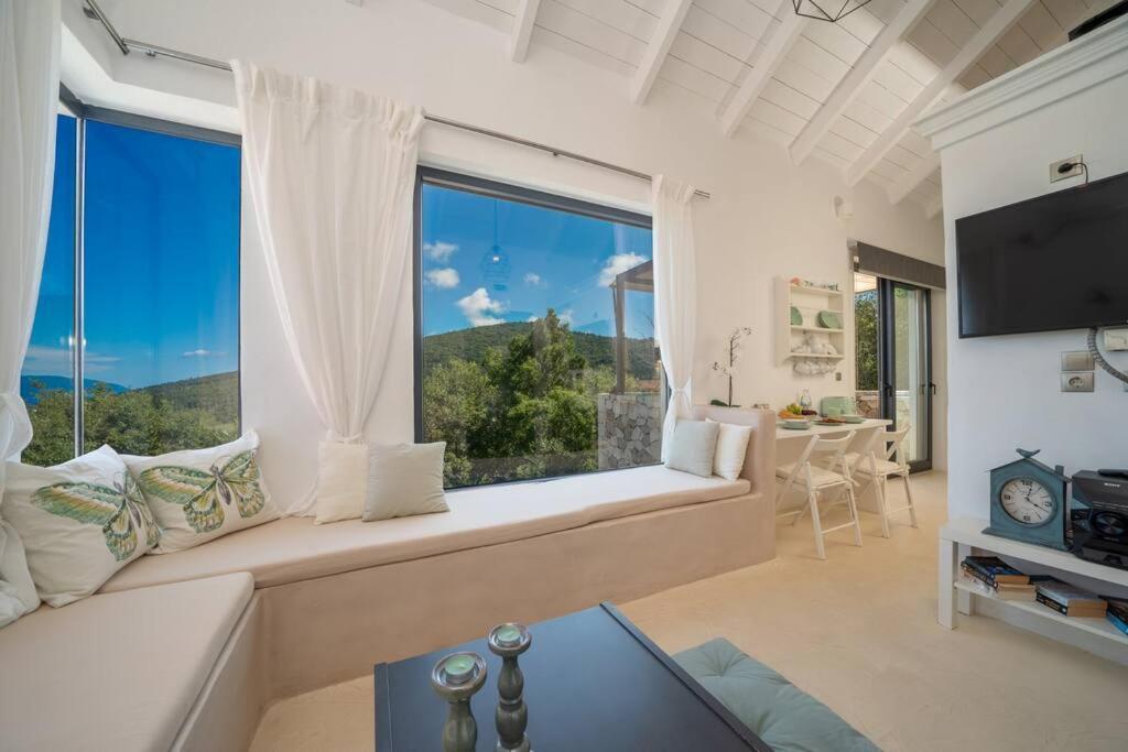 Villa Elisabeth Sea View Private Pool Fiskardo Kefalonia Katsaráta Extérieur photo