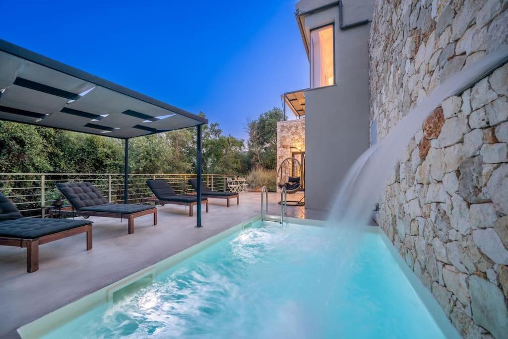 Villa Elisabeth Sea View Private Pool Fiskardo Kefalonia Katsaráta Extérieur photo